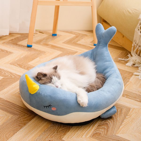 Cute Whale Pet Bed 4