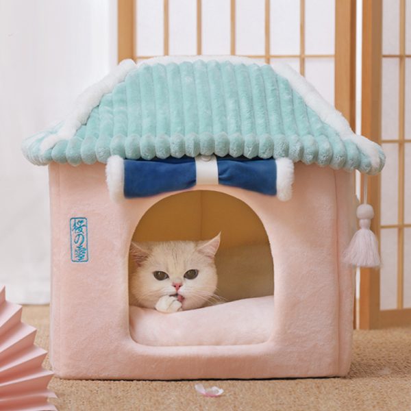 Portable Japanese Style Pet House