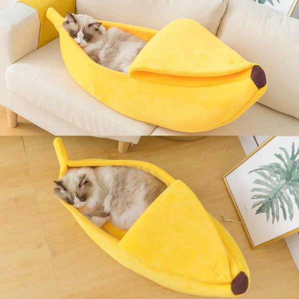 Funny Banana Pet Bed 1