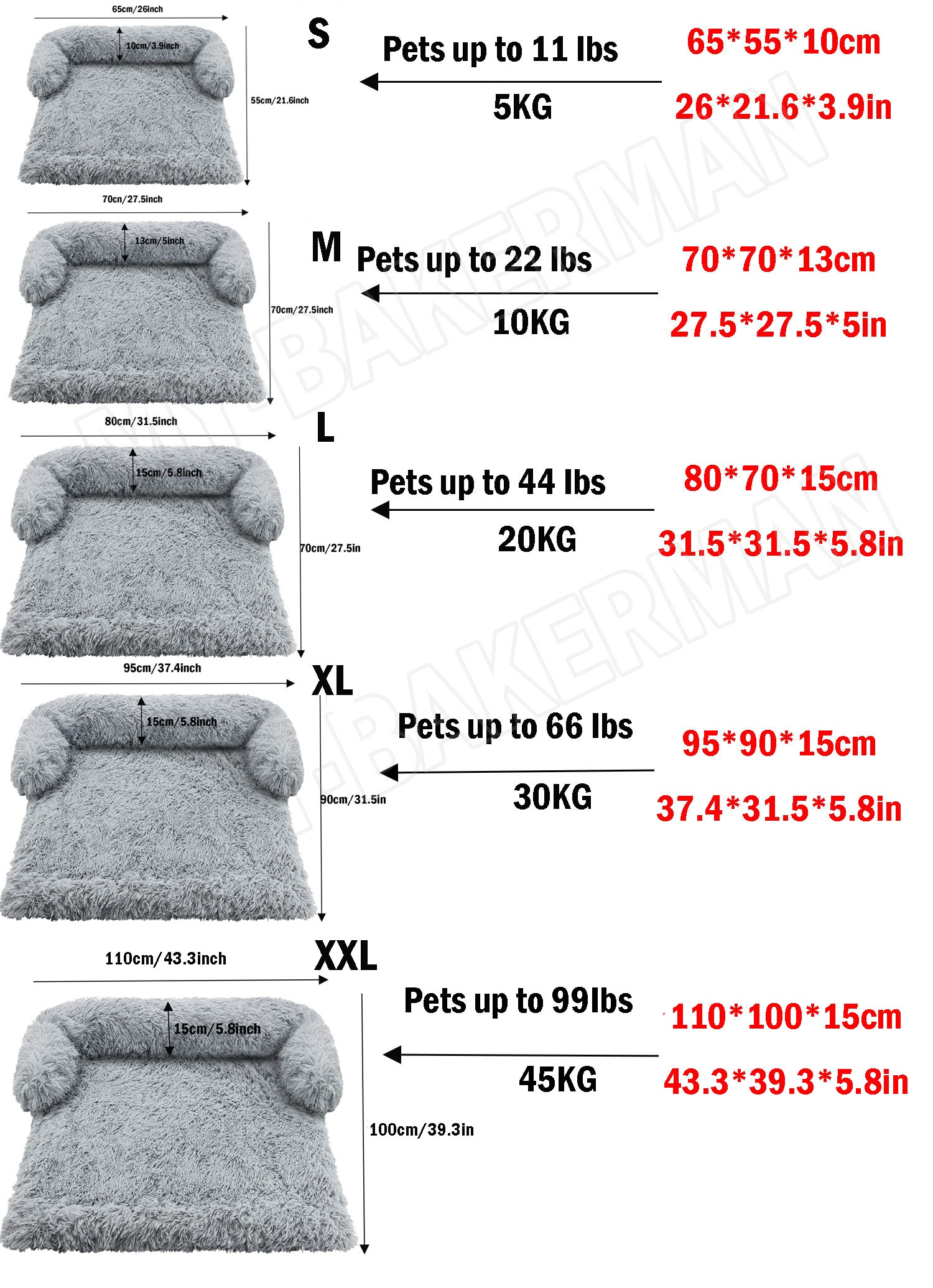1067913213 1 - Large Plush Dog Sofa Bed Couch Protector - thepamperedpooch-co, pet-beds, dog-beds