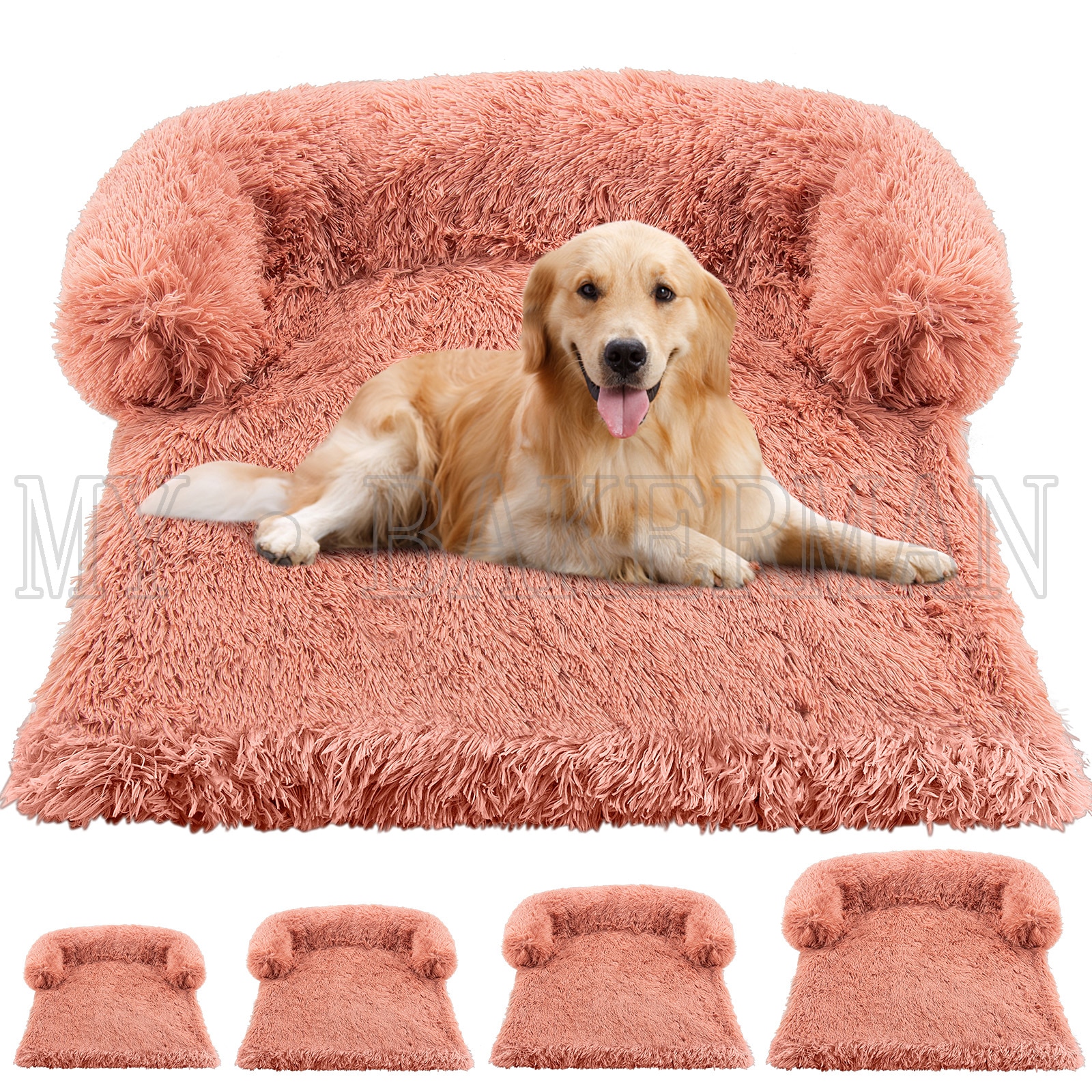 1373888240 1 - Large Plush Dog Sofa Bed Couch Protector - thepamperedpooch-co, pet-beds, dog-beds