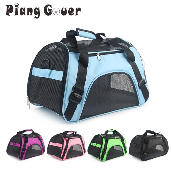 Soft-Sided Portable Pet Travel Bag 1