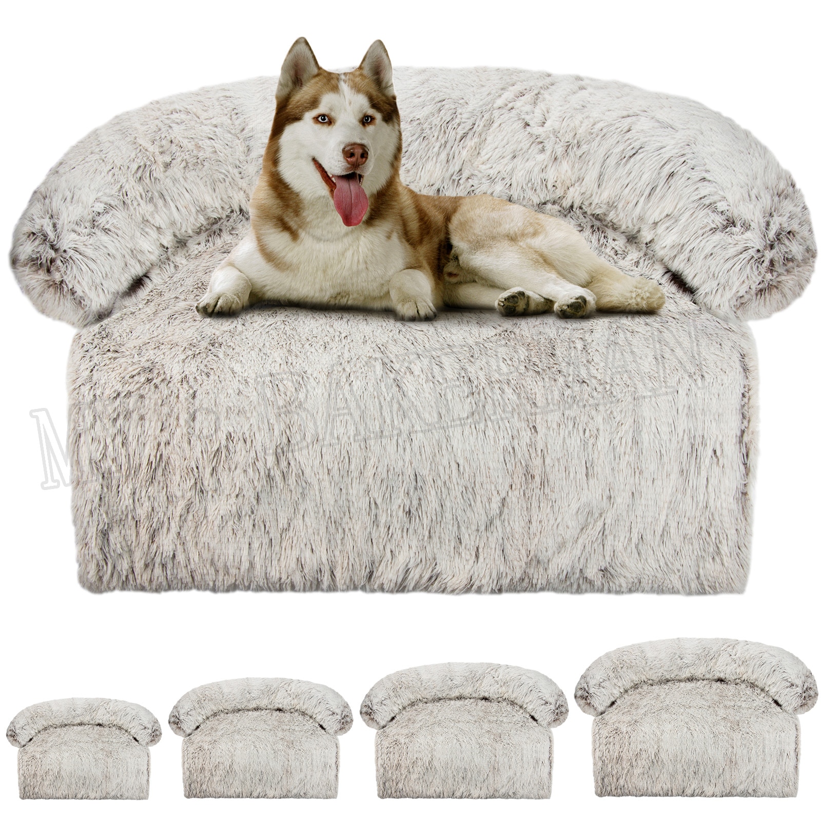 973900931 1 - Large Plush Dog Sofa Bed Couch Protector - thepamperedpooch-co, pet-beds, dog-beds
